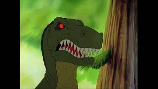 The Lost World Jurassic Park 1997 Papa Sharptooth Tyrannosaurus Rex Sound Effects [upl. by Ojimmas]