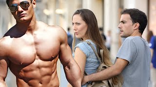 EPIC WOMEN REACTIONS TO BODYBUILDERS IN PUBLIC 😍 [upl. by Oran]