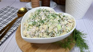 🥗 Prosta sałatka z szynką i makaronem 🥗 [upl. by Kirbie]