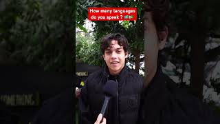 How many languages do you speak  pakistan interview saraiki [upl. by Naraa]