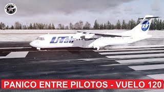 Pilotos entran en pánico al despegar  Utair Aviation 120 [upl. by Piscatelli]