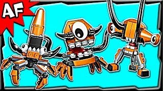 Lego Mixels FLEXERS Series 2 Kraw Tentro Balk 41515 41516 41517 Animated Building Review [upl. by Hernandez747]