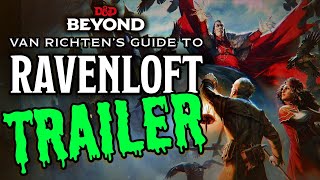 Retro Horror Trailer Van Richtens Guide to Ravenloft PreOrder Perks  DampD Beyond [upl. by Mart855]