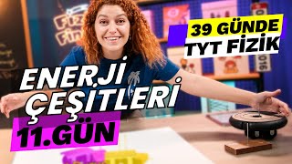 Enerji Çeşitleri ve Mekanik Enerji  39 Günde TYT Fizik Kampı  9 Sınıf  11 gün [upl. by Yvaht]