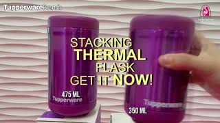 Stacking Thermal Flask Tupperware [upl. by Merril]