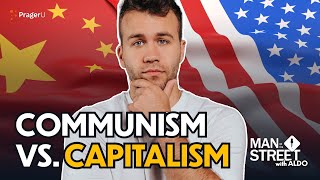 Is Capitalism Moral  Man on the Street [upl. by Zerk144]