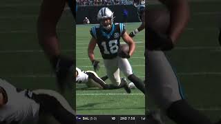 Coker Almost Had A TD shorts nfl panthers carolinapanthers [upl. by Prud908]