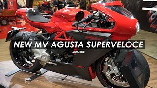 New 2020 MV Agusta Superveloce Unveiled At EICMA [upl. by Calise834]