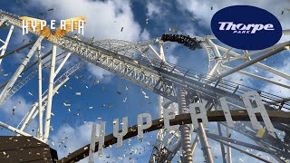 Hyperia opening day Thorpe Park  May 2024 [upl. by Drazze]