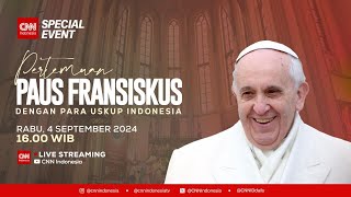 LIVE Pertemuan Paus Fransiskus dengan Para Uskup di Katedral Jakarta [upl. by Aohk]