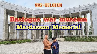 Bastogne War Museum  Mardasson Memorial  Belgium WORLDWAR 2 [upl. by Aivad]