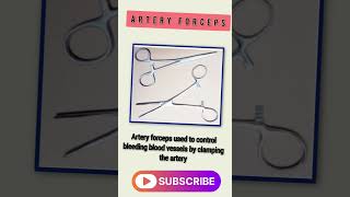 Artery Forceps use shortsyoutube forceps medical nursing mbbs ot [upl. by Amandy819]