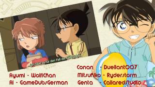 Detektiv Conan Ai Nennt Conan Perversling German Fandub [upl. by Pentheas]