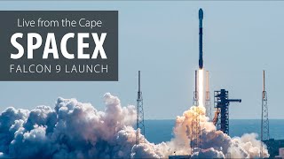 Watch live SpaceX Falcon 9 rocket launches from Cape Canaveral with 24 Starlink satellites [upl. by Nallij]