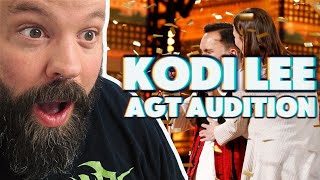 REACTION and THOUGHTS to KODI LEES Americas Got Talent Audition [upl. by Rhetta]