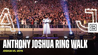 Anthony Joshuas Ring Walk Is An instant Classic [upl. by Ann]