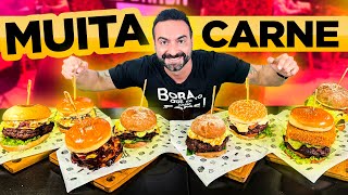 Os burgers MAIS SUCULENTOS e GRANDES me levaram ao LIMITE [upl. by Portuna727]