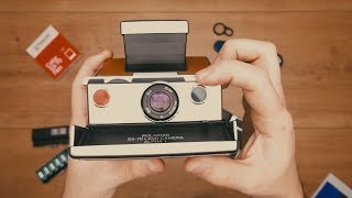 Polaroid SX70 How To  Camera Guide [upl. by Akinirt]