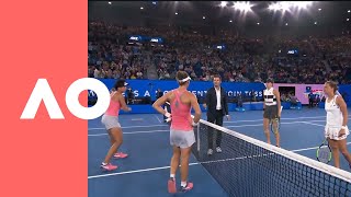 StosurZhang v StrycovaVondrousova oncourt warm up SF  Australian Open 2019 [upl. by Lj376]