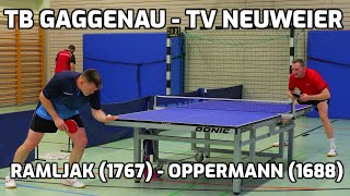 TB Gaggenau  TV Neuweier Ramljak 1767  Oppermann 1688 [upl. by Fisoi]