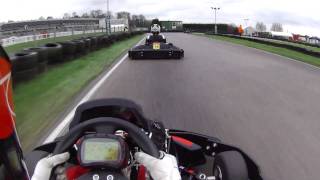 Daytona Sandown Park Prokart Race [upl. by Venuti]