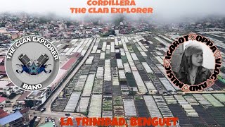 CORDILLERA  THE CLAN EXPLORER  Aerial view of La Trinidad Benguet [upl. by Anniram]