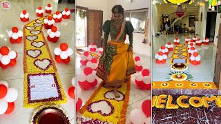 Kanku Pagla Decoration Welcome The New Bride at Home After Marriage  Make it Memorable For Her [upl. by Aevin]