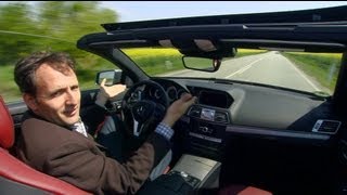 Autonomous Driving Test of the Mercedes E500E550 Cabriolet  A Self Driving Convertible [upl. by Yenahc828]