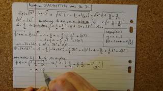 Calcul dasymptote et position avec un DL  L1 Analyse Fonctions et Développements limités [upl. by Olwena408]