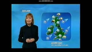 ITV National Weather  Monday 8th October 2001 [upl. by Squire]