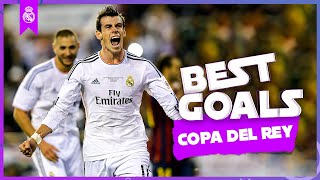 AMAZING GOALS in COPA DEL REY  Real Madrid [upl. by Isnan]