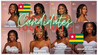 MISS TOGO 2024 CANDIDATES PART2LOME TOG0 AFRICA africa misstogo 2024 misstogo2024 togo viral [upl. by Gough]