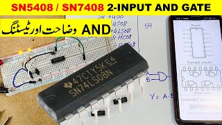 638 SN7408 SN5408 2 input AND gate [upl. by Schlosser]