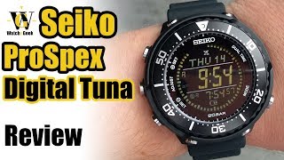 Seiko Prospex Digital Tuna SBEP001 Review [upl. by Zetana]