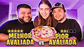 O GRANDE ENCONTRO ACONTECEU  Pizza Pior Avaliada x Melhor Avaliada ft Felca e Thiago Quatroque [upl. by Yerg697]