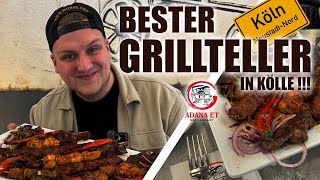 Bester GRILLTELLER laden in KÖLN  Zu Besuch bei ADANA ET  Dream Donuts Nachtisch [upl. by Sawyor]