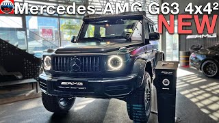 NEW MercedesAMG G63 4x4 SQUARED 2024  FIRST LOOK exterior amp interior UPDATED [upl. by Tengdin]