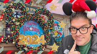 Disneyland Paris  Start der Christmas Season 2024  Snacks Parade Drohnen und ganz viel Spaß ✨🎄 [upl. by Mulvihill927]