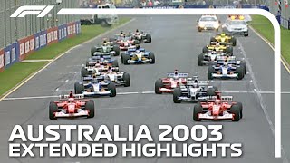 Extended Race Highlights  2003 Australian Grand Prix [upl. by Connie404]