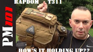 Hows It Holding Up  Rapdom T311 Tactical Messenger Bag 9 months [upl. by Anert299]