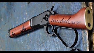 Winchester 1873 Airsoft Rifle  Its a hard amp [upl. by Lavinia]