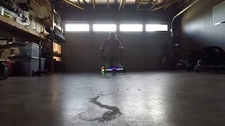 Spinning on my hoverboard while sitting on a back restless office chair [upl. by Assehc487]