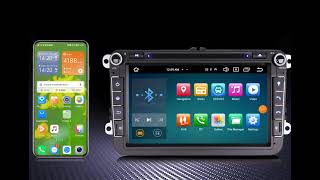 Erisin ES85 series wireless carplay wiredwireless android auto connection [upl. by Aibonez]