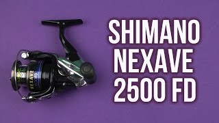 Распаковка Shimano Nexave 2500 FD NEX2500FD [upl. by Suiramad593]