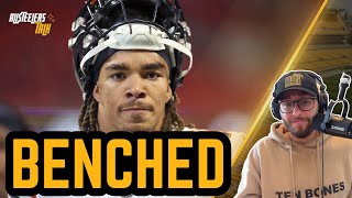 Benched Bears Done With Former Steelers WR Chase Claypool [upl. by Maxama]