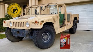 HMMWV Power Steering Fluid Flush [upl. by Meda536]