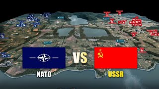 15000 NATO ARMY vs 15000 USSR ARMY  WARNO [upl. by Trebo]