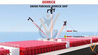 Cargo Handling amp Stowage  Derrick [upl. by Haelem]