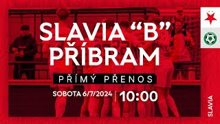 SK Slavia Praha quotBquot  FK Příbram [upl. by Hallsy]