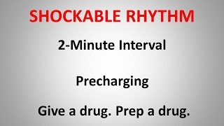 ACLS Shockable Rhythm Protocol 3 concepts [upl. by Attiuqihc189]